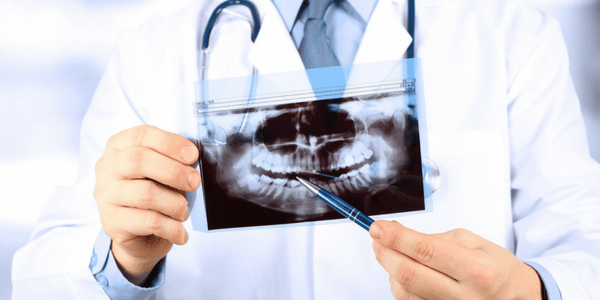 A dentist uses x-rays to help make a correct diagnoses of your oral health.